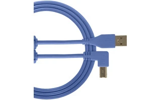 UDG Ultimate Cable USB 2.0 USB A >> USB B - Acodado 1 metro - Azul